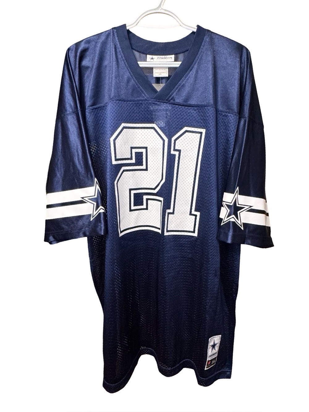 Dallas Cowboys #21 Ezekiel Elliott Navy NFL Football Jersey